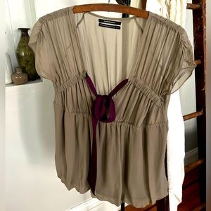 Club Monaco Silk Top